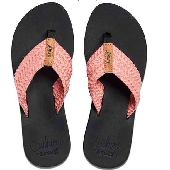 reef cushion threads flip flops